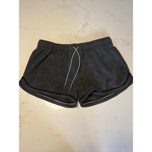 Prana Pants - Prana Women's Mariya Shorty Shorts UPF 50+ Dark Charcoal Gray Size Large